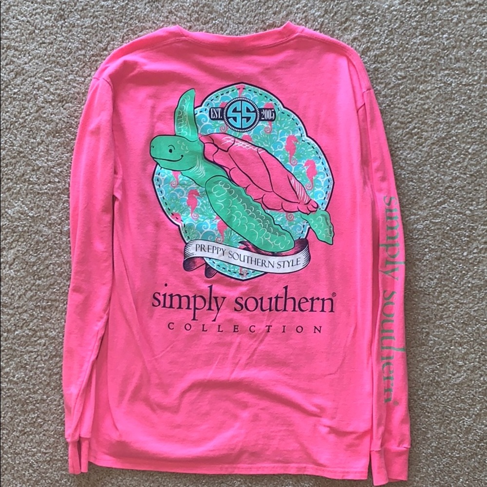 Long Sleeve Simply Southern Tee